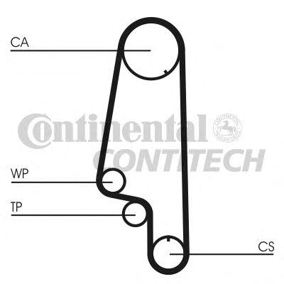 CT846WP3   Комплект CONTI SYNCHROBELT KIT17