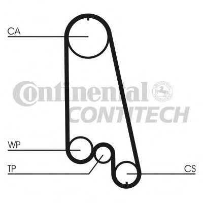 CT874WP5   Комплект CONTI SYNCHROBELT KIT17