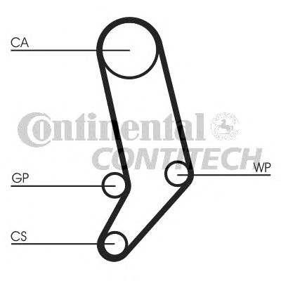CT939K2   Комплект CONTI SYNCHROBELT KIT17