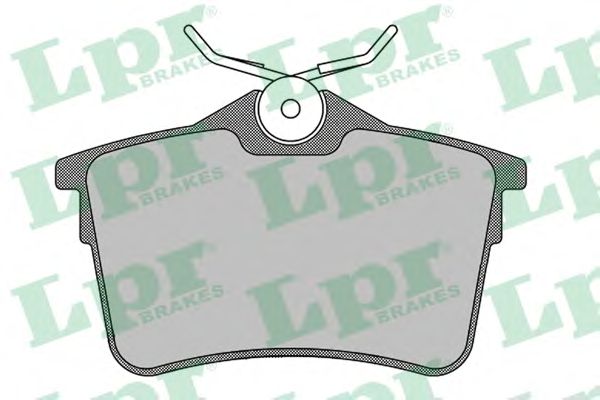 05P1500  LPR - Гальмівні колодки до дисків1