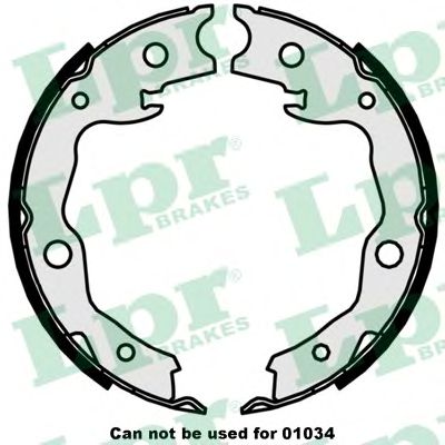 09870  LPR - Гальмівні колодки до барабанів1