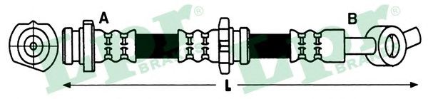6T47927  LPR - Гальмівний шланг1