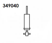 349040 KYB - Амортизатор, _Excel-G_ (Twin Tube Gas)1