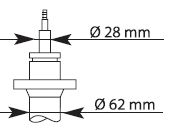 635807 KYB - Стійка амортизатора, _Premium_ (Twin Tube Oil)   !!! Заміна для 6358531