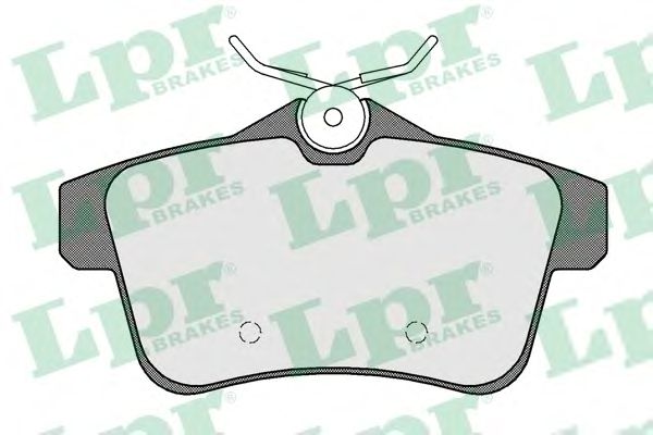 05P1567  LPR - Гальмівні колодки до дисків1