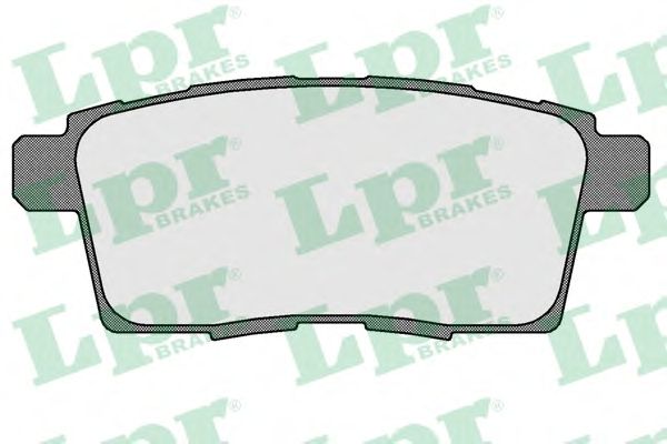 05P1572  LPR - Гальмівні колодки до дисків1