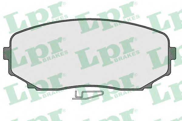 05P1573  LPR - Гальмівні колодки до дисків1