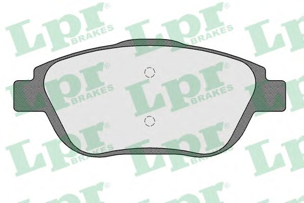 05P1590  LPR - Гальмівні колодки до дисків1