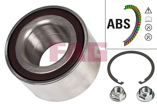 713 6157 40  FAG - Комплект підшипника ступиці  !!! Заміна для 713 6157 701