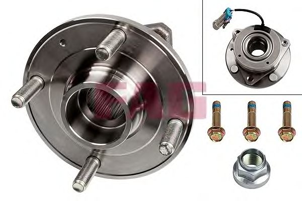 713 6449 80  FAG - Комплект підшипника ступиці1