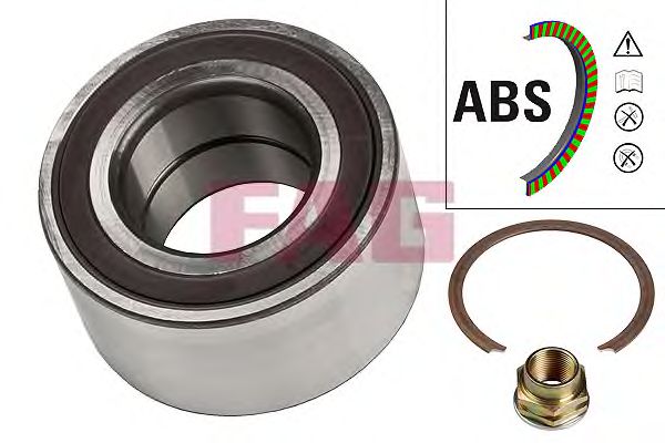 713 6903 50  FAG - Комплект підшипника ступиці1