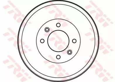 DB4096  TRW - Гальмівний барабан1