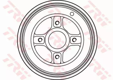 DB4214  TRW - Гальмівний барабан1