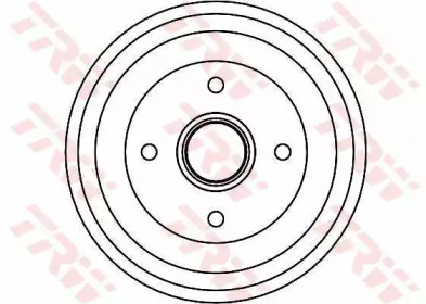 DB4308  TRW - Гальмівний барабан1