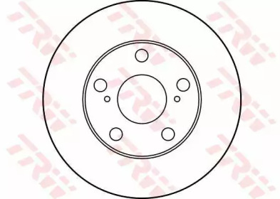 DF1430  TRW - Гальмівний диск1