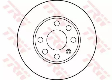DF1607  TRW - Гальмівний диск1