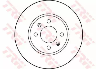 DF1627  TRW - Гальмівний диск1