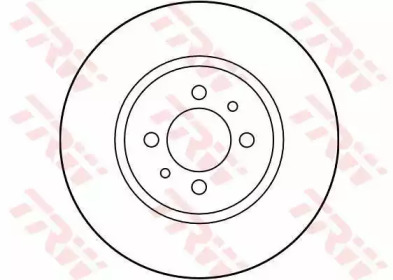 DF1743  TRW - Гальмівний диск1
