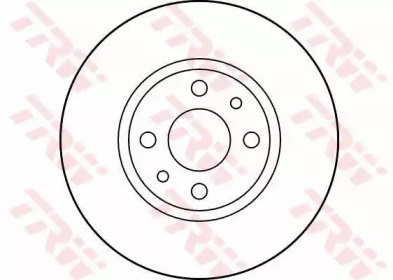DF1790  TRW - Гальмівний диск1