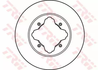DF2024  TRW - Гальмівний диск1