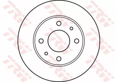 DF2576  TRW - Гальмівний диск1
