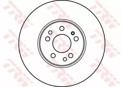 DF2595S  TRW - Гальмівний диск1