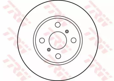 DF2658  TRW - Гальмівний диск1