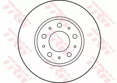 DF2671  TRW - Гальмівний диск1