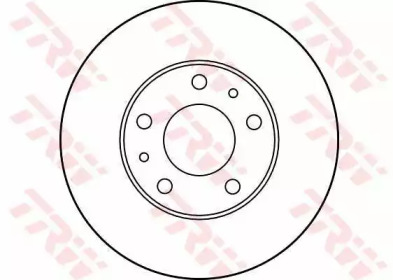 DF2728  TRW - Гальмівний диск1