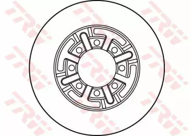 DF2787  TRW - Гальмівний диск1