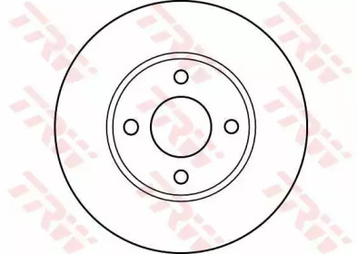 DF4019  TRW - Гальмівний диск1