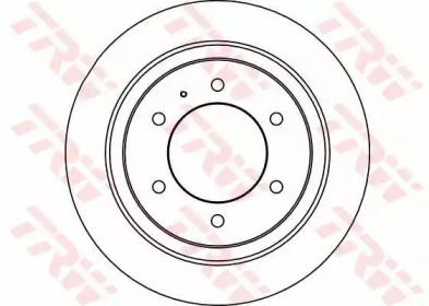 DF4030  TRW - Гальмівний диск1