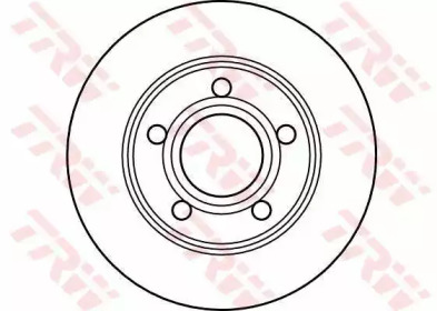 DF4039  TRW - Гальмівний диск1