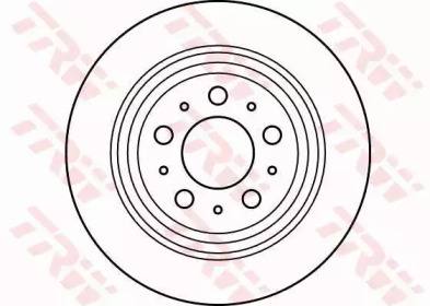 DF4066  TRW - Гальмівний диск1