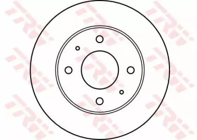 DF4081  TRW - Гальмівний диск1