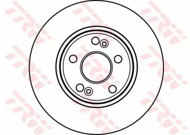 DF4109  TRW - Гальмівний диск1