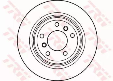 DF4143  TRW - Гальмівний диск1