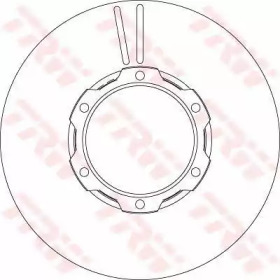 DF4144S  TRW - Гальмівний диск1