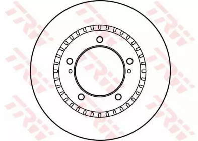 DF4156  TRW - Гальмівний диск1