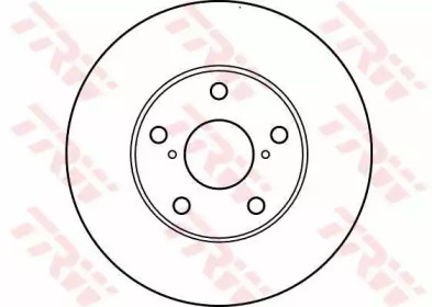 DF4161  TRW - Гальмівний диск1