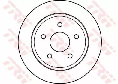 DF4178  TRW - Гальмівний диск1