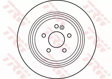 DF4196  TRW - Гальмівний диск1