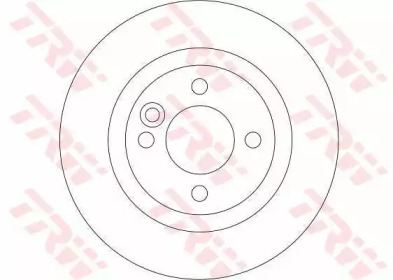 DF4198  TRW - Гальмівний диск1