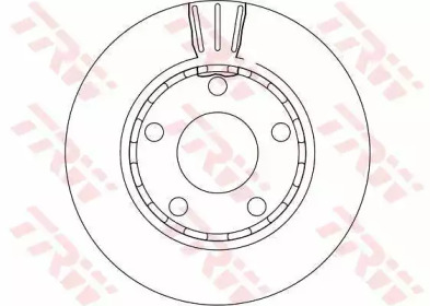 DF4210  TRW - Гальмівний диск1
