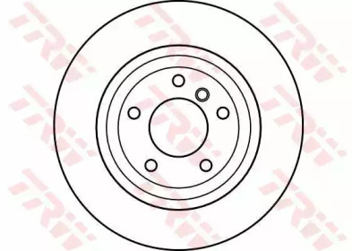 DF4212  TRW - Гальмівний диск1