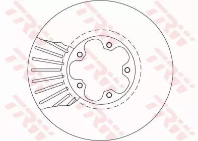 DF4216  TRW - Гальмівний диск1
