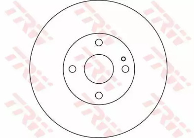 DF4247  TRW - Гальмівний диск1