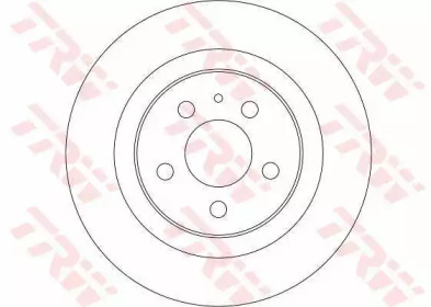 DF4256  TRW - Гальмівний диск1