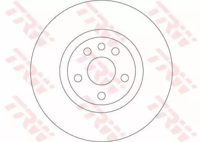 DF4257  TRW - Гальмівний диск1