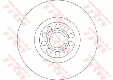 DF4258S  TRW - Гальмівний диск1